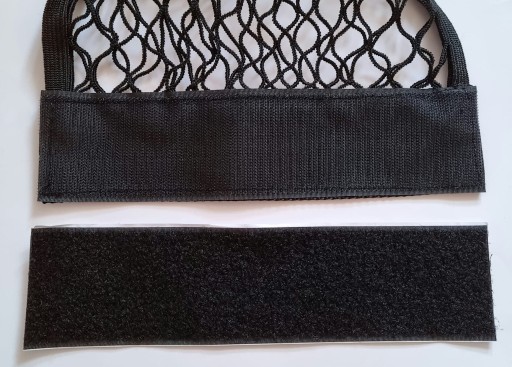 Карман-сетка для переноски на липучке 80 x25 см XXL BLACK - удобство+комфорт