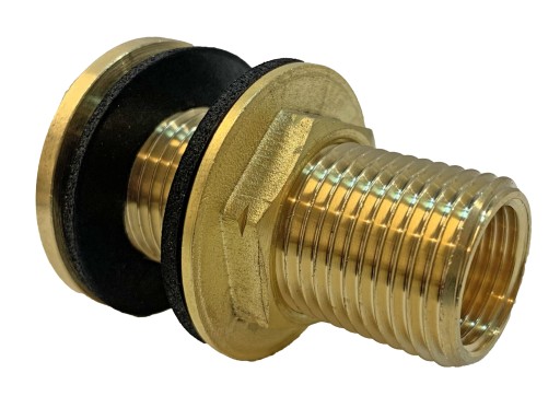 ЛАТУННЫЙ СОЕДИНИТЕЛЬ БАКА ПОВОРОТНЫЙ 1 x 3/4