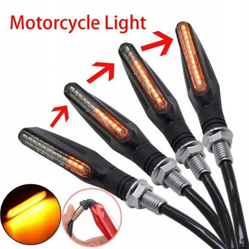 СИГНАЛИ ПОВОРОТА 12x LED ДИНАМИЧЕСКИЕ ПЛАВАЮЩИЕ 4 шт.