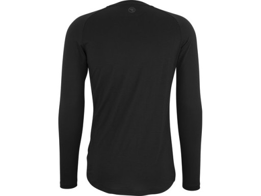 ФУТБОЛКА ENDURA BAABAA ИЗ МЕРИНОСА, ЧЕРНАЯ, XL