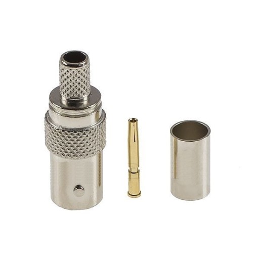 Разъем BNC для кабеля RG59, обжатый