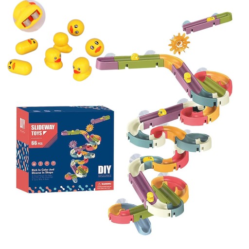 Игрушка для ванной, направляющая для уток, 66 шт.