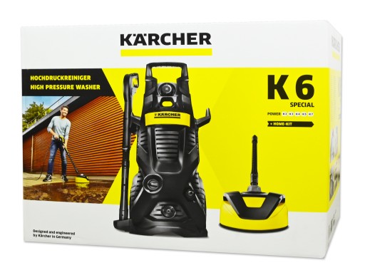 МОЩНАЯ МАШИНА ПОД ДАВЛЕНИЕМ KARCHER K 6 СПЕЦИАЛЬНАЯ ТУРБО МОЩНОСТЬ 4500 ВТ T-RACER XXXXL