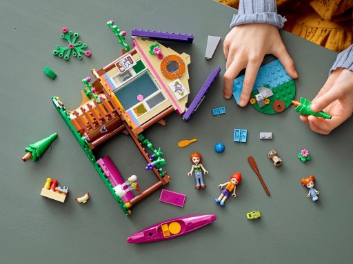 LEGO FRIENDS ДОМ В ЛЕСУ НАБОР МИА И СЕМЬЯ