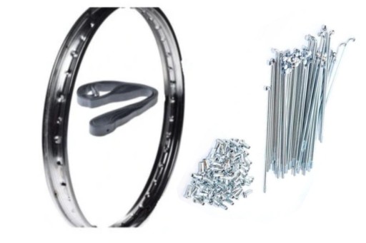 ОБОД КОЛЕСА 19 ROMET KOMAR OGAR THIN СПИЦЫ 210 мм THIN 2.8