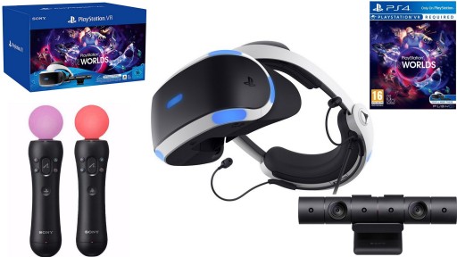 КАМЕРА SONY PLAYSTATION VR ZVR2 + 2 x MOVE