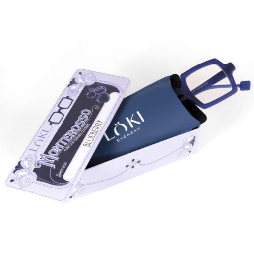 +3.0 Plusy LOKI - ITALY Okulary do komputera Blue Block okulary do czytania