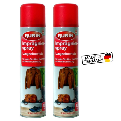 Impregnat 2 Pak do butów kurtek Rubin 2 x 400ml