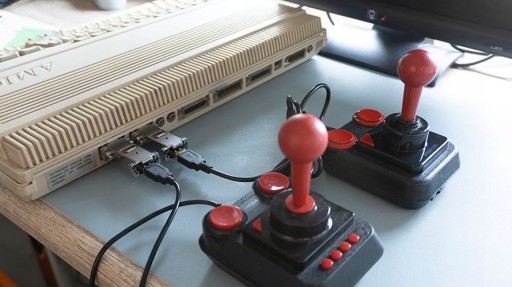 Адаптер для мыши-джойстика для компьютера ATARI ST AMIGA C64 TOM RevX