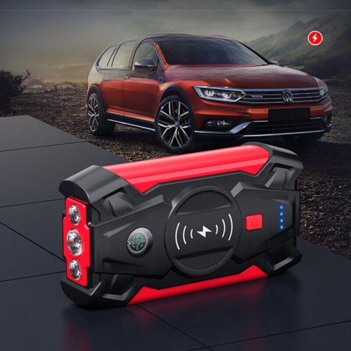 АВТОМОБИЛЬНЫЙ СТАРТЕР POWER BANK УСИЛИТЕЛЬ АККУМУЛЯТОРА БЕСПРОВОДНОЕ ЗАРЯДНОЕ УСТРОЙСТВО