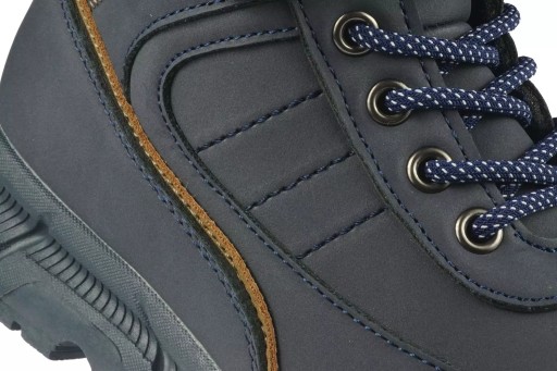 Dziecięce buty zimowe American Club CXD142/24NA granatowe 31