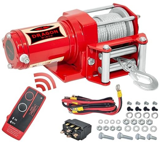 Электрическая лебедка Dragon Winch, 12 В, 1133 кг, 2500 фунтов DWM2500ST