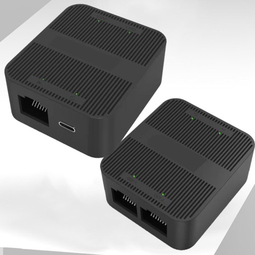 Ethernet-сплиттер Компактный портативный Ethernet-сплиттер