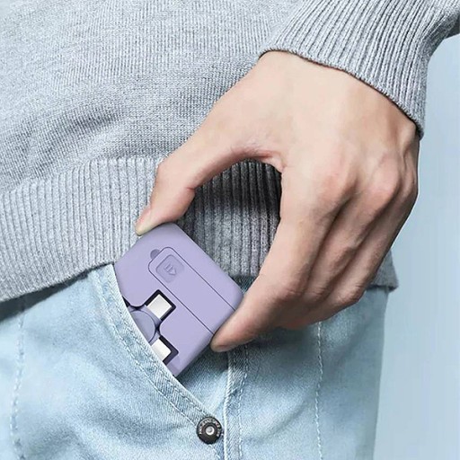 Kabel USB 3w1 Ładowanie Kostka Czarny LIPS Wzory