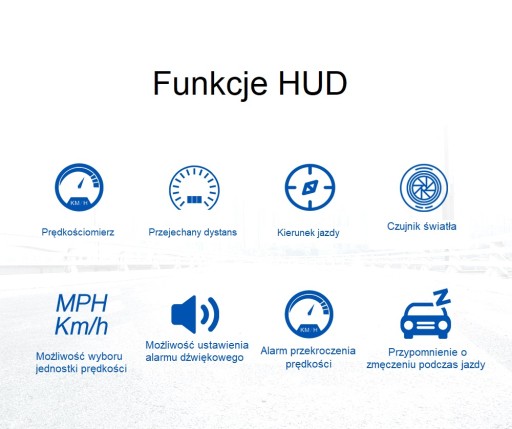 Индикатор скорости дисплея G1 для вашего автомобиля - GPS / HUD