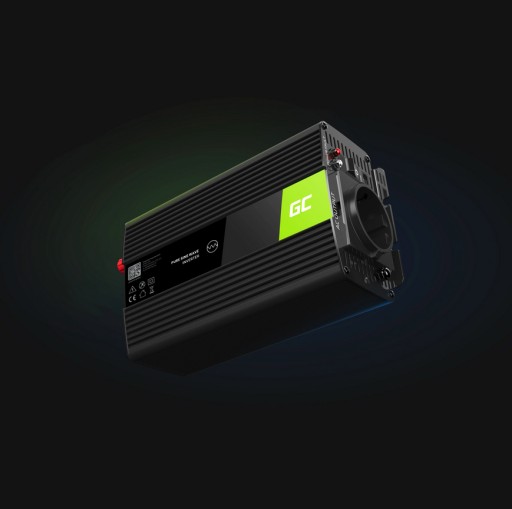 АВТОМОБИЛЬНЫЙ ИНВЕРТОР GREEN CELL 12 В 600 Вт СИНУС