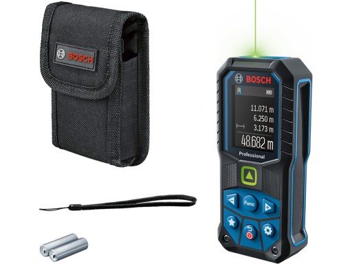 Лазерный дальномер BOSCH GLM 50-25 G зеленый 50м