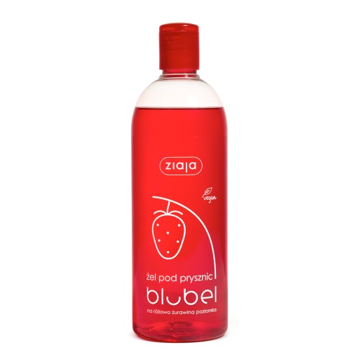 Гель для душа Ziaja Blubel клюква клубника