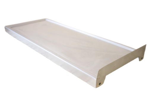 Blat roboczy 85 x 36 cm stal NIERDZEWNA