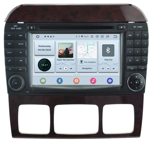 РАДИОНАВИГАЦИЯ MERCEDES S W220 S500 ANDROID 10