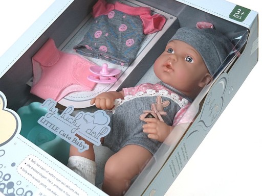 ДЕТСКАЯ КУКЛА LIKE A LIVING BABY BABY 30CM Резиновая кукла