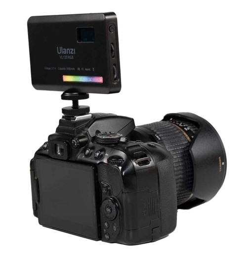 Ulanzi VL120 Светодиодная лампа 2500-9000К + аккумулятор RGB 3100мАч