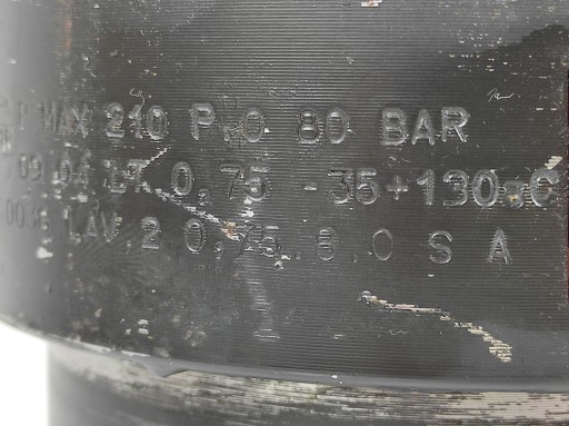 SAIP 0.75L 210BAR M18 ГИДРОАККУМУЛЯТОР ГИДРАВЛИЧЕСКИЙ АМОРТИЗАТОР