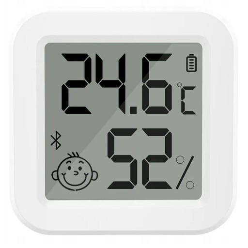 Czujnik temperatury, wilgotności Tuya THB1 łączność z bluetooth