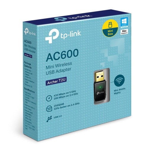 Karta sieciowa TP-Link Archer T2U WiFi AC600 USB