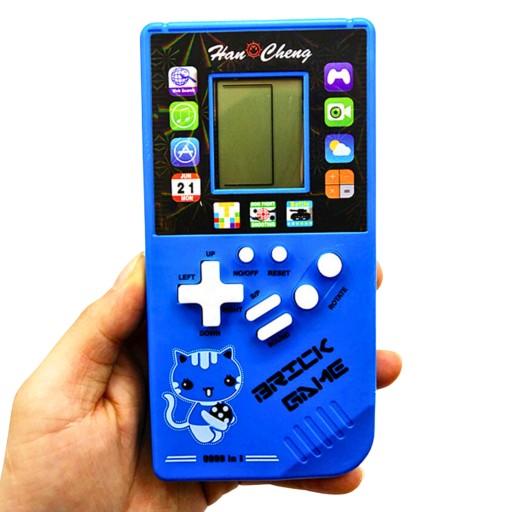 Gra elektroniczna Tetris konsola retro kieszonkowa