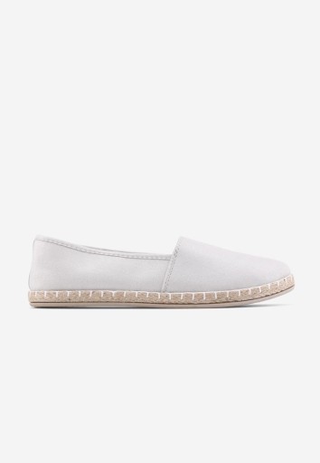Espadryle damskie srebrne 2 Efa Srebny 38