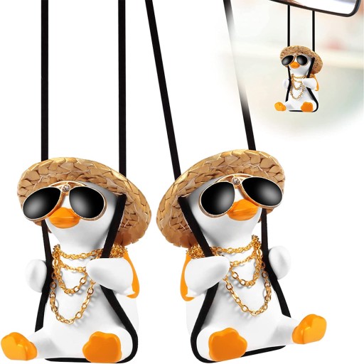 КУЛОН SWING DUCK АВТОМОБИЛЬ МИЛЫЙ АНИМЕ