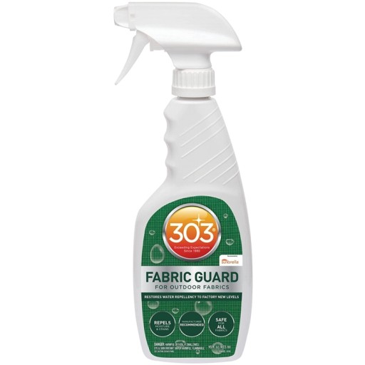 303 High Tech Fabric Guard защищает материал 473.