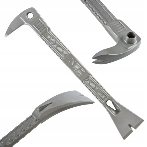 NEO ŁOM BRECHA SZEROKA DO WYCIĄGANIA GWOŹDZI 250mm