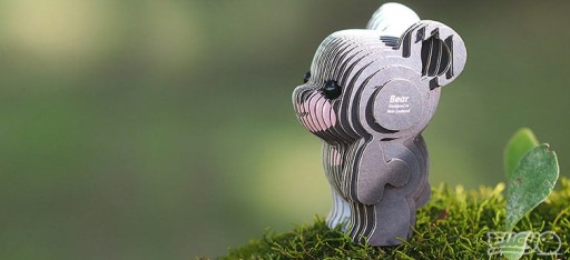 Пространственный 3D-пазл Eco Eugy Teddy Bear