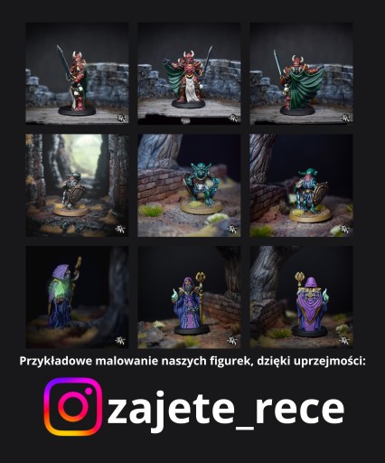 Figurka 027. Goblin Włócznik - 32 mm - D&D