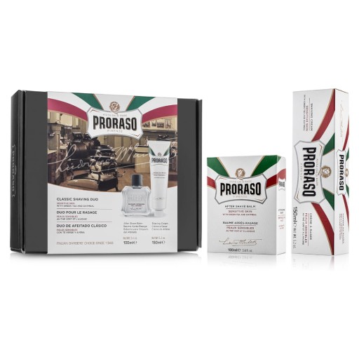 Proraso Duo Pack Sensitive крем и бальзам