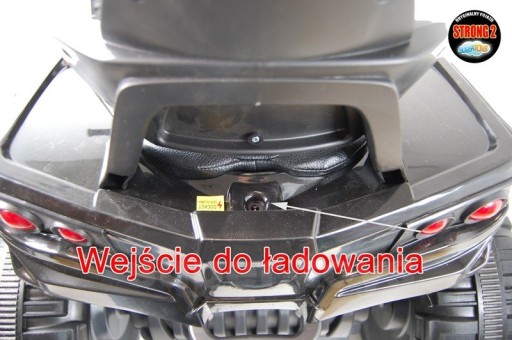 DUŻY QUAD 2x45W MIĘKKIE SIEDZENIE, NA OGROMNYCH PI