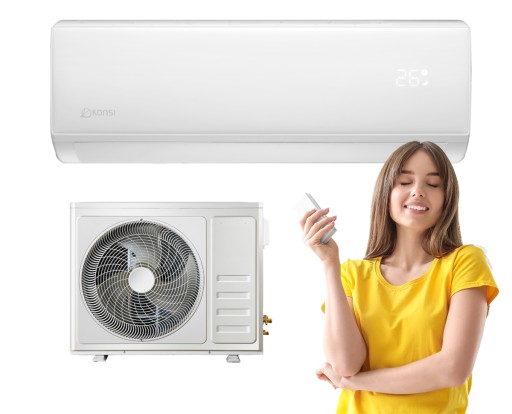 Klimatyzacja ścienna 2,6kW WiFi wydajna cicha Klimatyzator