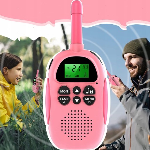 WALKIE TALKIE DLA DZIECI KRÓTKOFALÓWKA ŁOKI TOKI