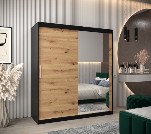 Szafa przesuwna garderoba TOKYO 2 180 lustro