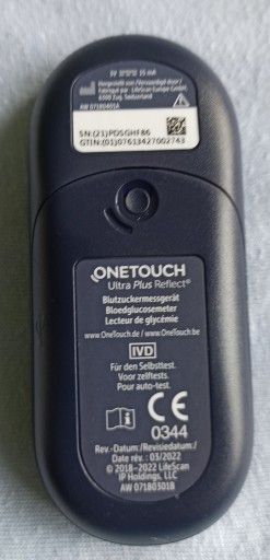 OneTouch One Touch Ultra Plus отражает.