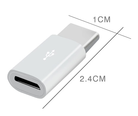 Micro USB >> Адаптер USB C 1 шт.