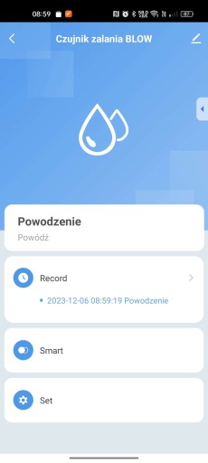 Датчик ЗАПОЛНЕНИЯ SMART WiFi Tuya SMART LIFE Датчик утечки уровня воды