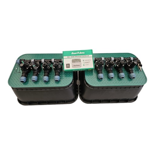 Zestaw Rain Bird HV 8 sekcji Kompresor RainBird Sterownik RC2 z WiFi PE 32