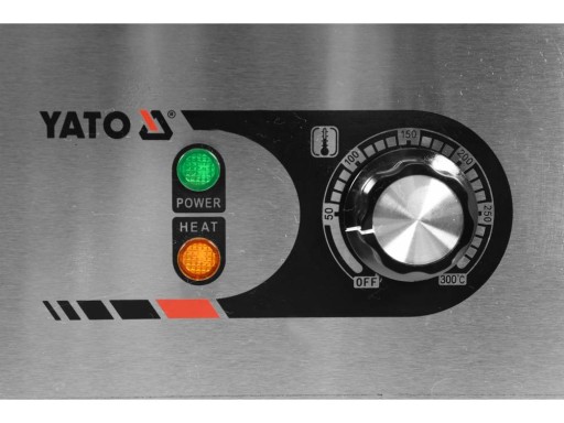 ЭЛЕКТРИЧЕСКИЙ ГЛАДКИЙ ГРИЛЬ YATO 360MM YG-04584
