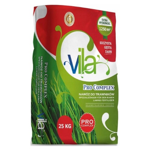 УДОБРЕНИЕ ДЛЯ ГАЗОННОЙ ТРАВЫ VILA PRO-COMPLEX YARA 25КГ НПК 16-16-16 ПРОД.