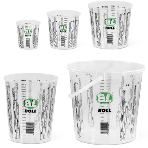 Kubek pojemnik do mieszania lakieru 400 ml BOLL