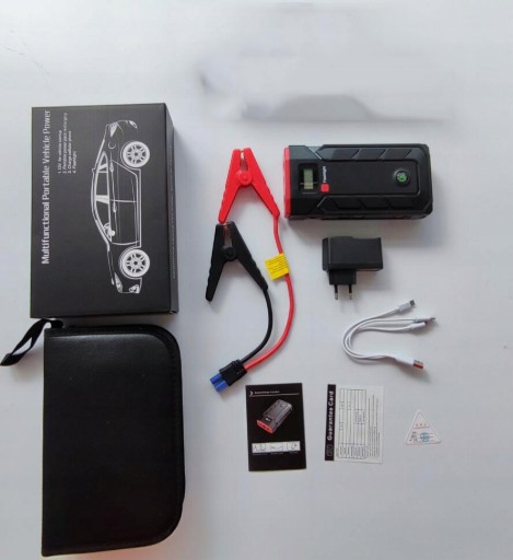 ŁADOWARKA SAMOCHODOWA ŁADOWARKA POWER BANK KOMPAS ROZRUSZNIK SKOKOWY