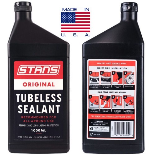 STANS NO TUBES уплотняющая жидкость Молоко ORIGINAL TUBELESS молочко 1000 мл